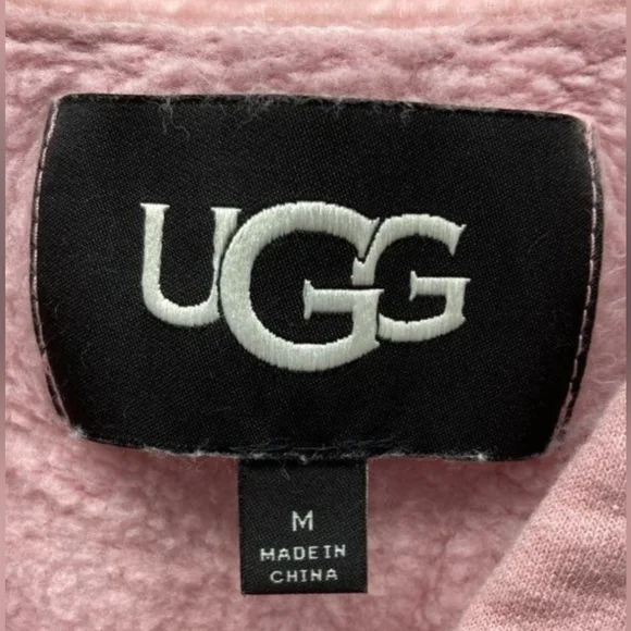 UGG Women's Adryann Hoodie Sweatshirt Size M Used Exc MSRP $127.99 - Picture 4 of 8